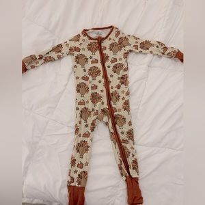 Caden Lane Turkey PJs 12-18 months
